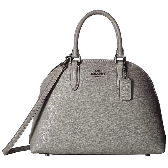 Coach Handbags - Coach Quinn Satchel in Polished Pebble Leather